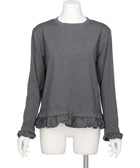 pillings(ピリングス)PS26AW-300 CUT-AND-SEW AND FRILL