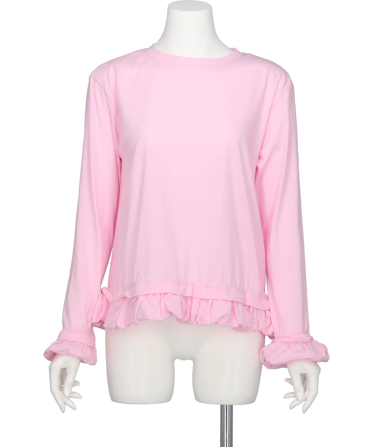 pillings(ピリングス)PS26AW-300-2 CUT-AND-SEW AND FRILL
