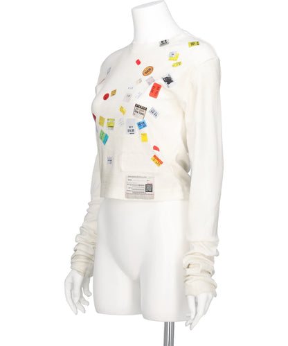 PRICE STICKER LONG SLEEVS TEE