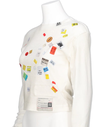 PRICE STICKER LONG SLEEVS TEE