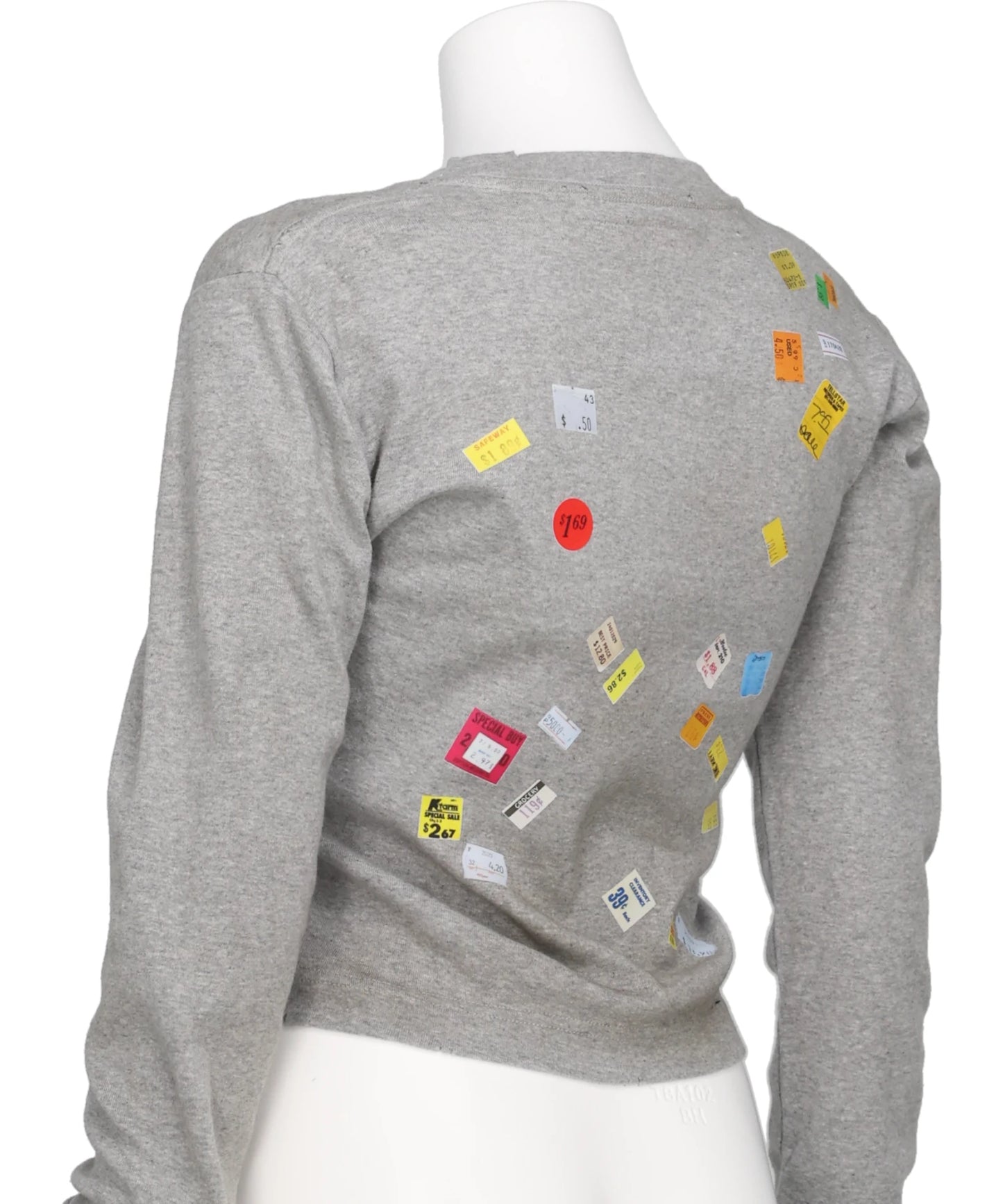 PRICE STICKER LONG SLEEVS TEE