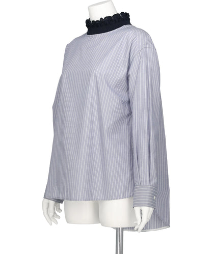 SCALLOP FRAME PULLOVER