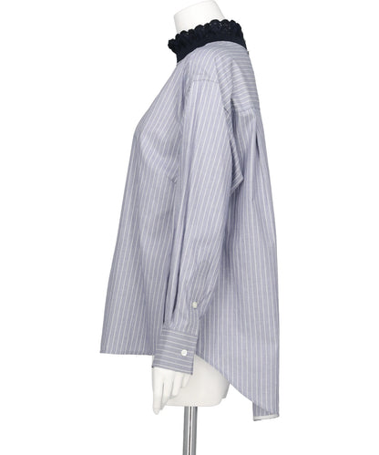 SCALLOP FRAME PULLOVER