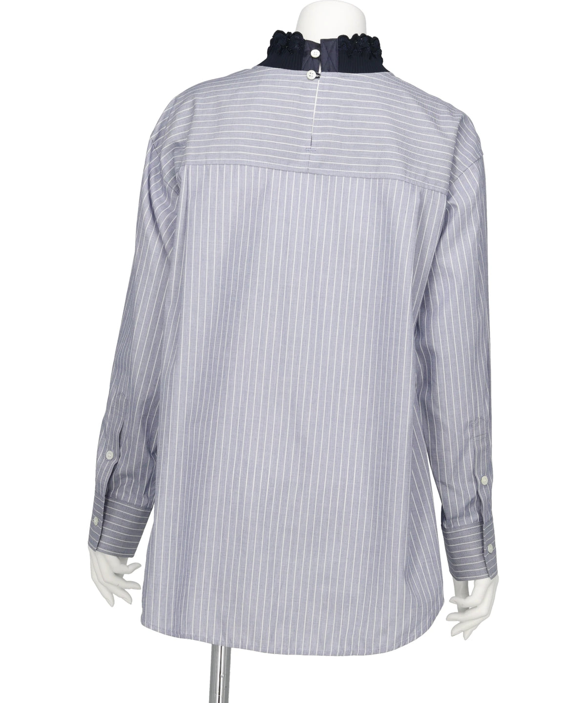 SCALLOP FRAME PULLOVER