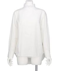 ODAKHA（オダカ）SCALLOP FRAME PULLOVER