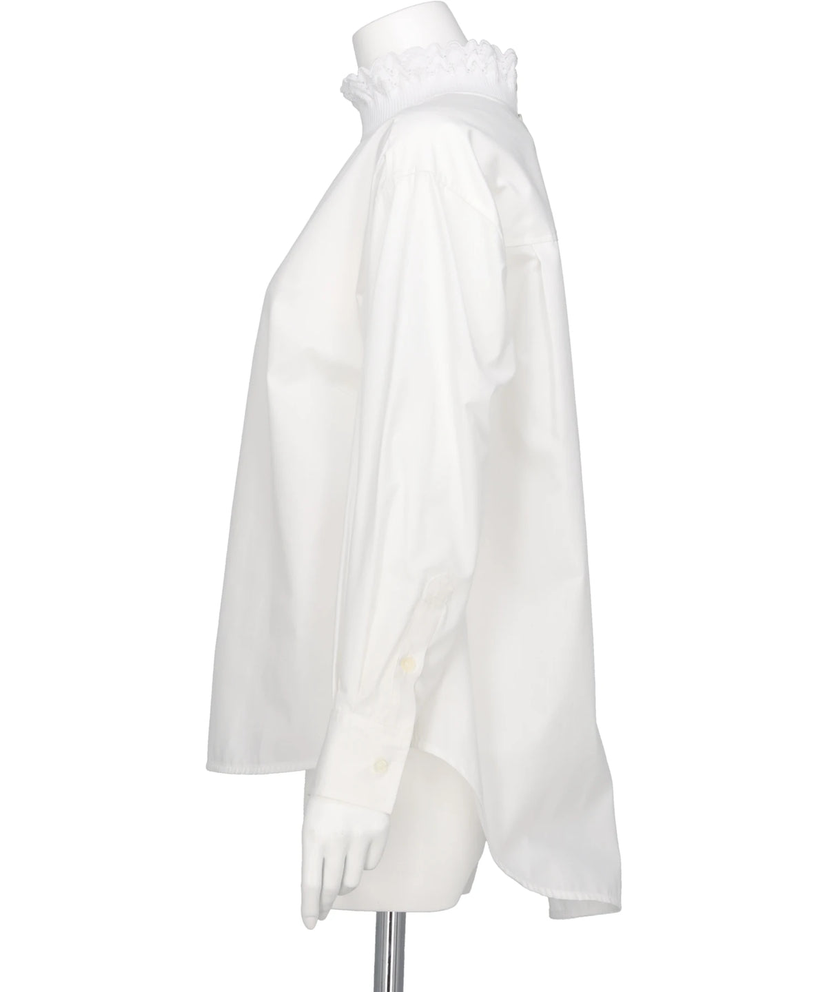 SCALLOP FRAME PULLOVER
