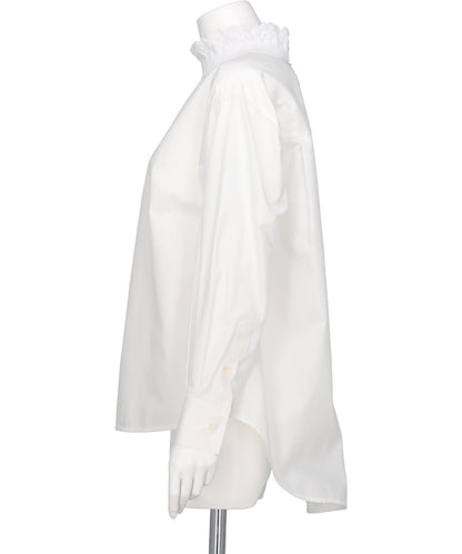 SCALLOP FRAME PULLOVER