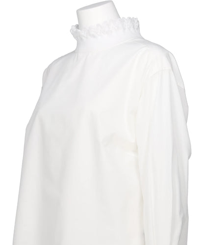 SCALLOP FRAME PULLOVER