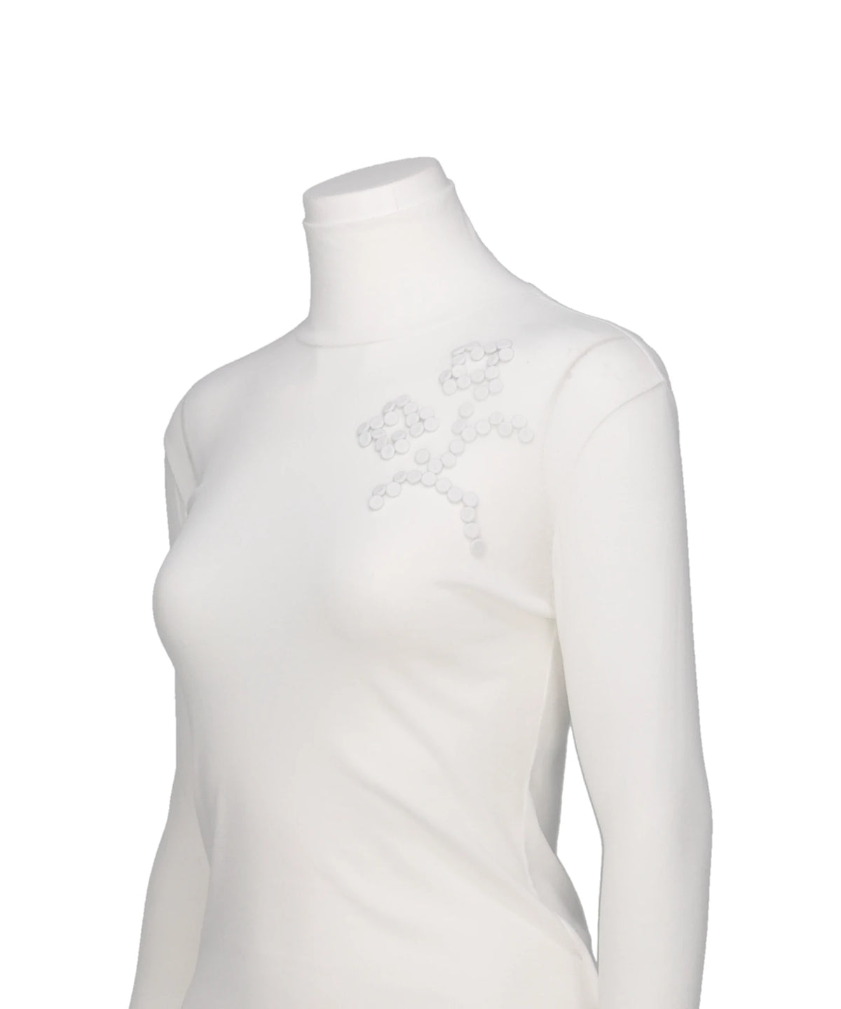CELIA HIGH NECK EMBROIDERY TOP