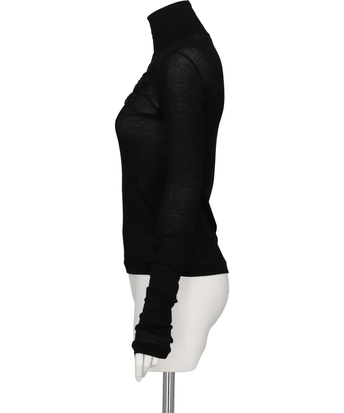 CELIA HIGH NECK EMBROIDERY TOP