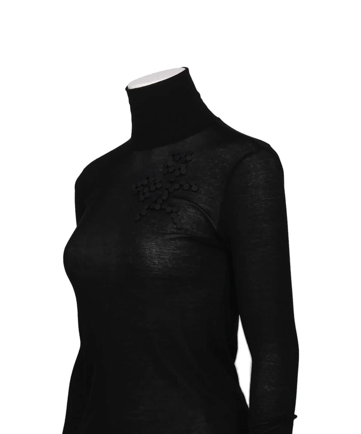 CELIA HIGH NECK EMBROIDERY TOP