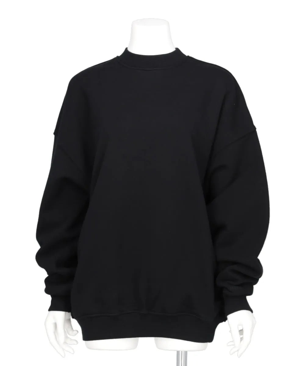 UNISEX MOCK NECK CREW SWEAT