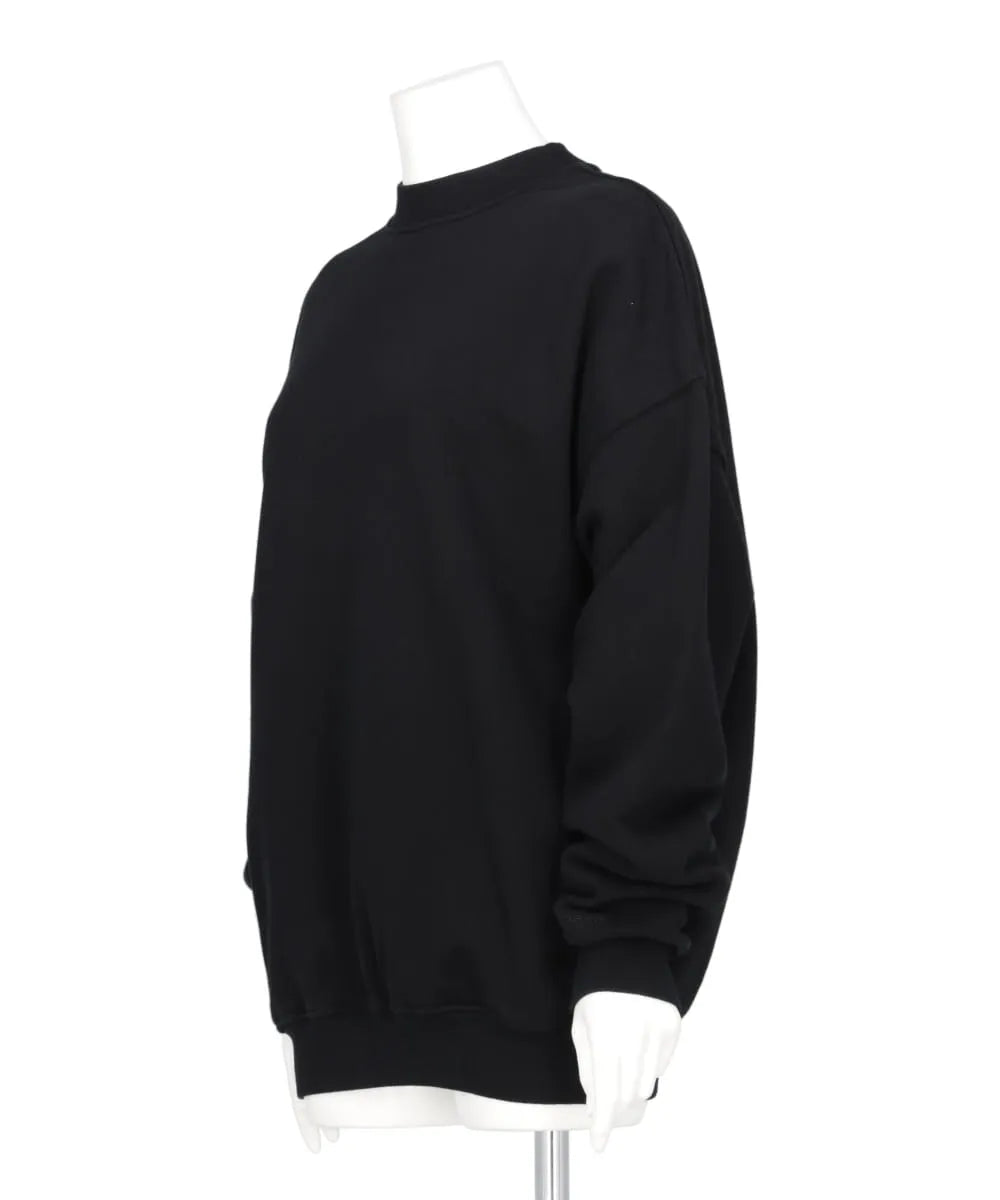 UNISEX MOCK NECK CREW SWEAT