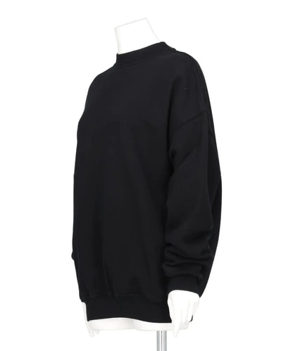 UNISEX MOCK NECK CREW SWEAT