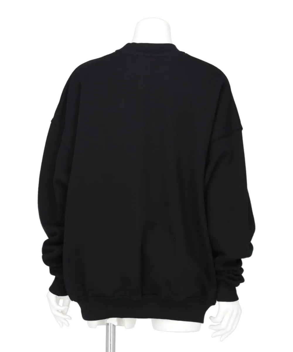 UNISEX MOCK NECK CREW SWEAT