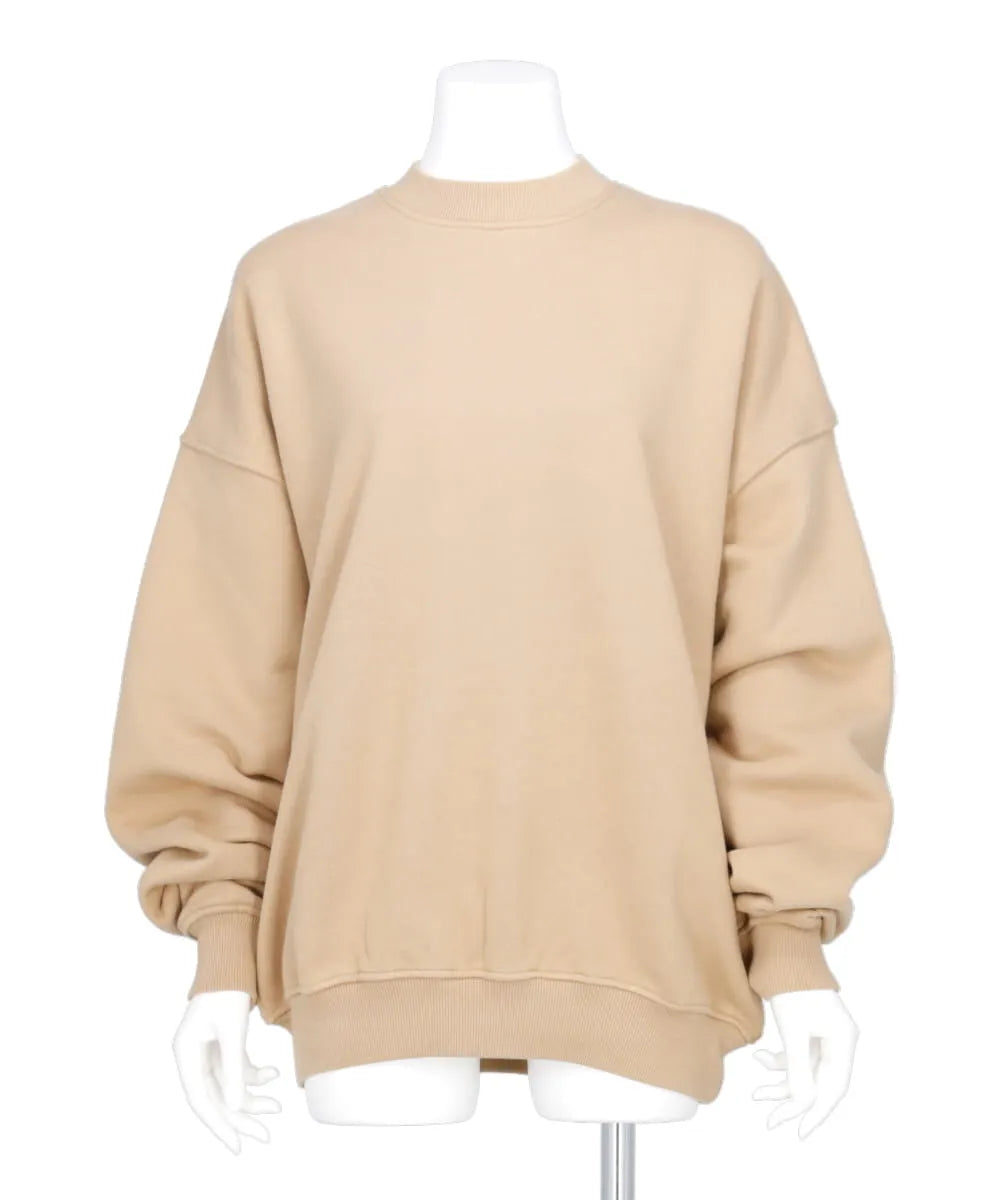 UNISEX MOCK NECK CREW SWEAT