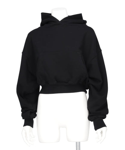 CROPPED PULLOVER HOODIE