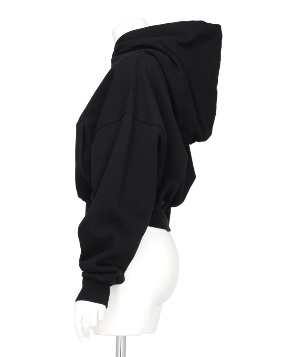 CROPPED PULLOVER HOODIE