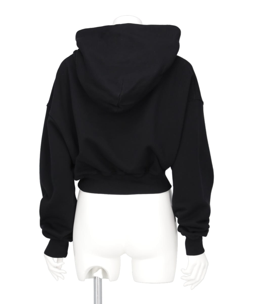 CROPPED PULLOVER HOODIE