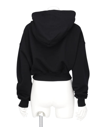 CROPPED PULLOVER HOODIE
