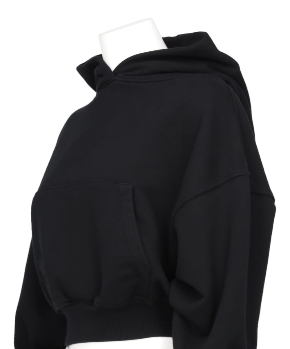 CROPPED PULLOVER HOODIE