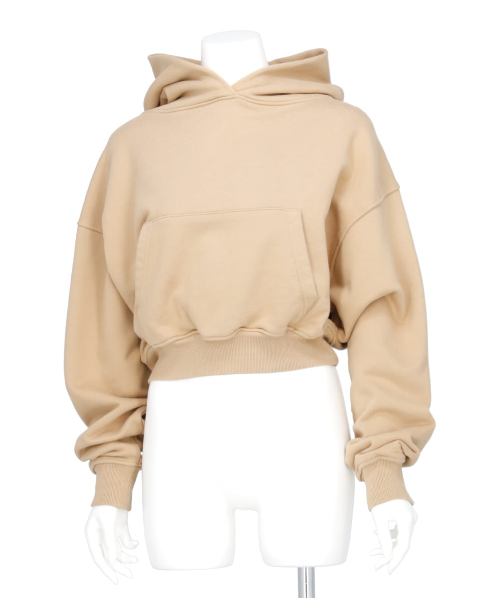 CROPPED PULLOVER HOODIE
