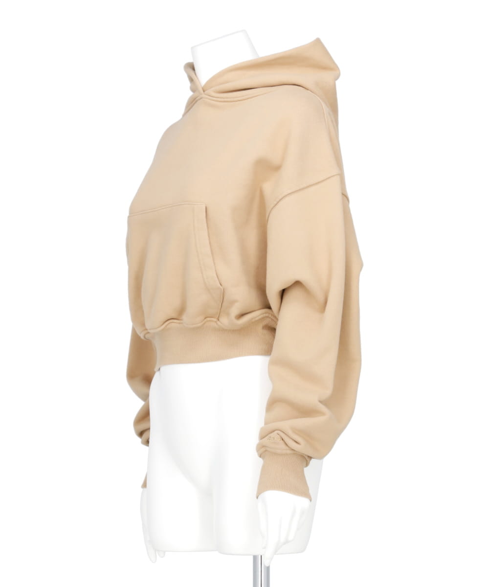 CROPPED PULLOVER HOODIE