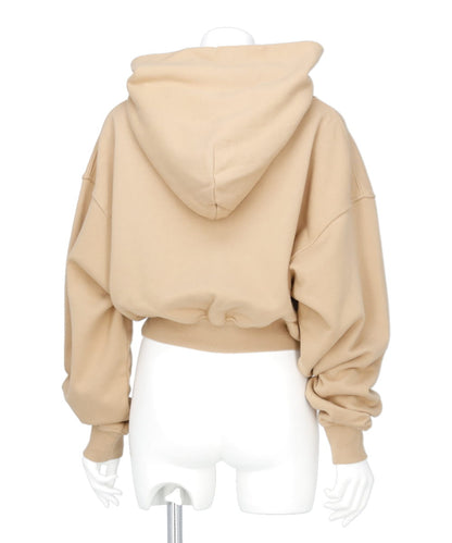 CROPPED PULLOVER HOODIE
