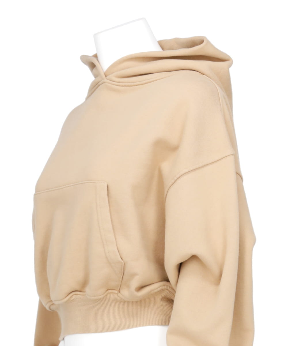 CROPPED PULLOVER HOODIE