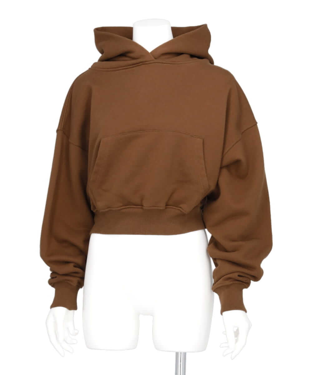 CROPPED PULLOVER HOODIE