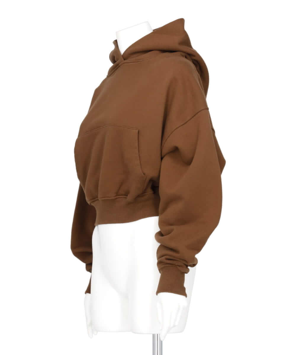 CROPPED PULLOVER HOODIE