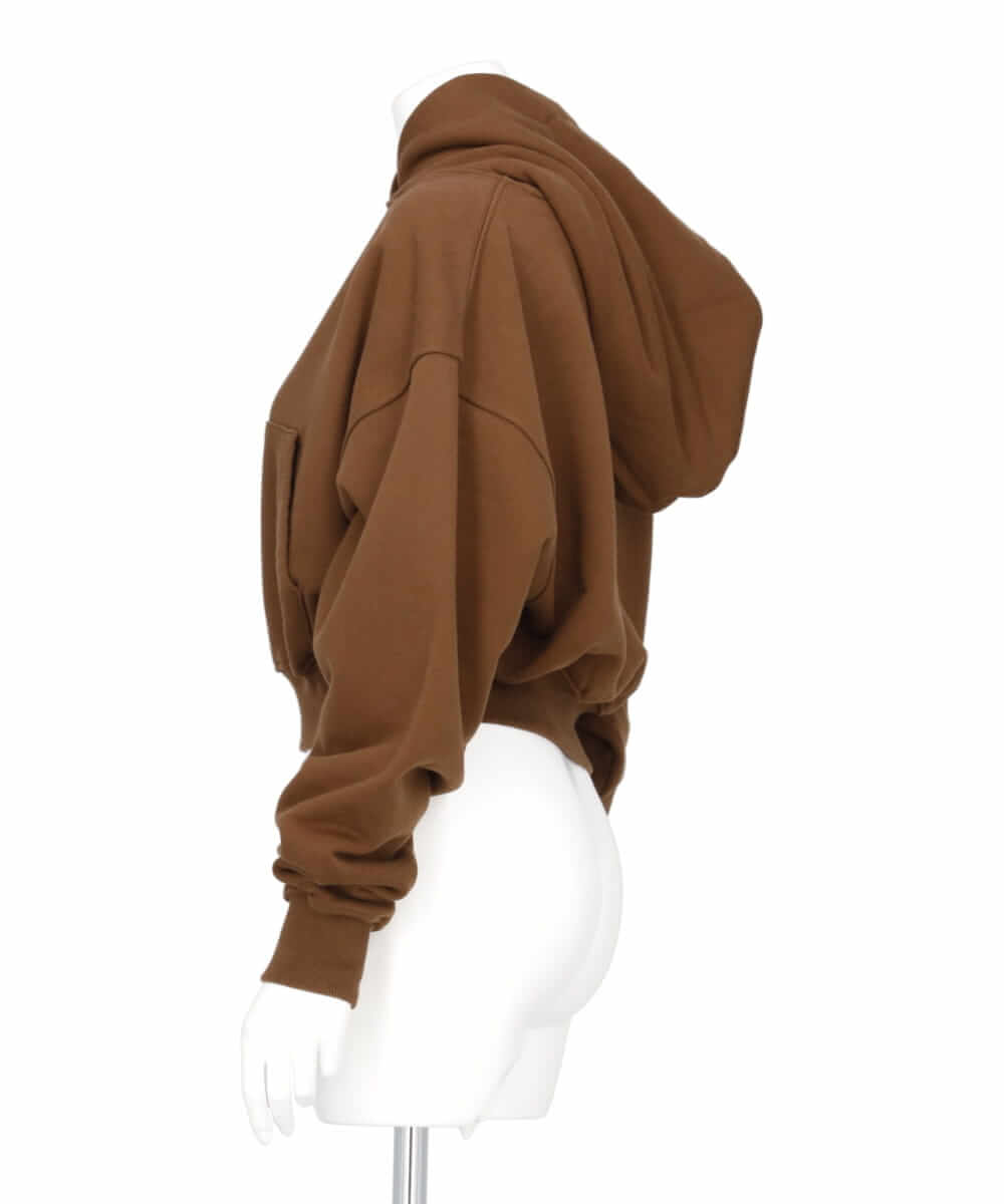 CROPPED PULLOVER HOODIE