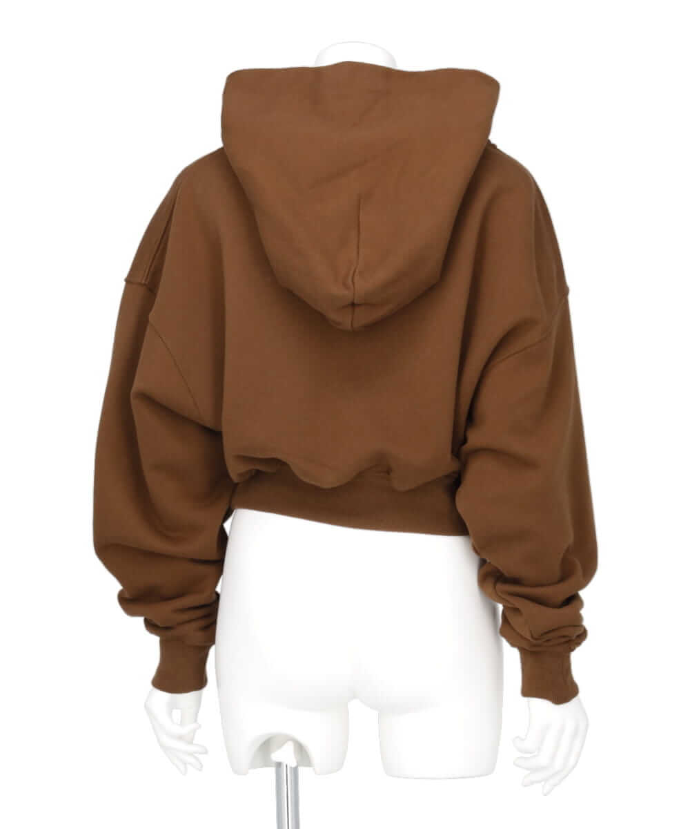 CROPPED PULLOVER HOODIE
