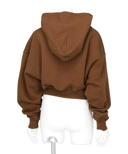 CROPPED PULLOVER HOODIE