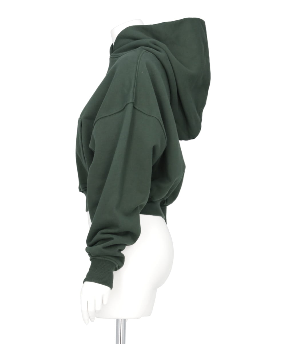 CROPPED PULLOVER HOODIE