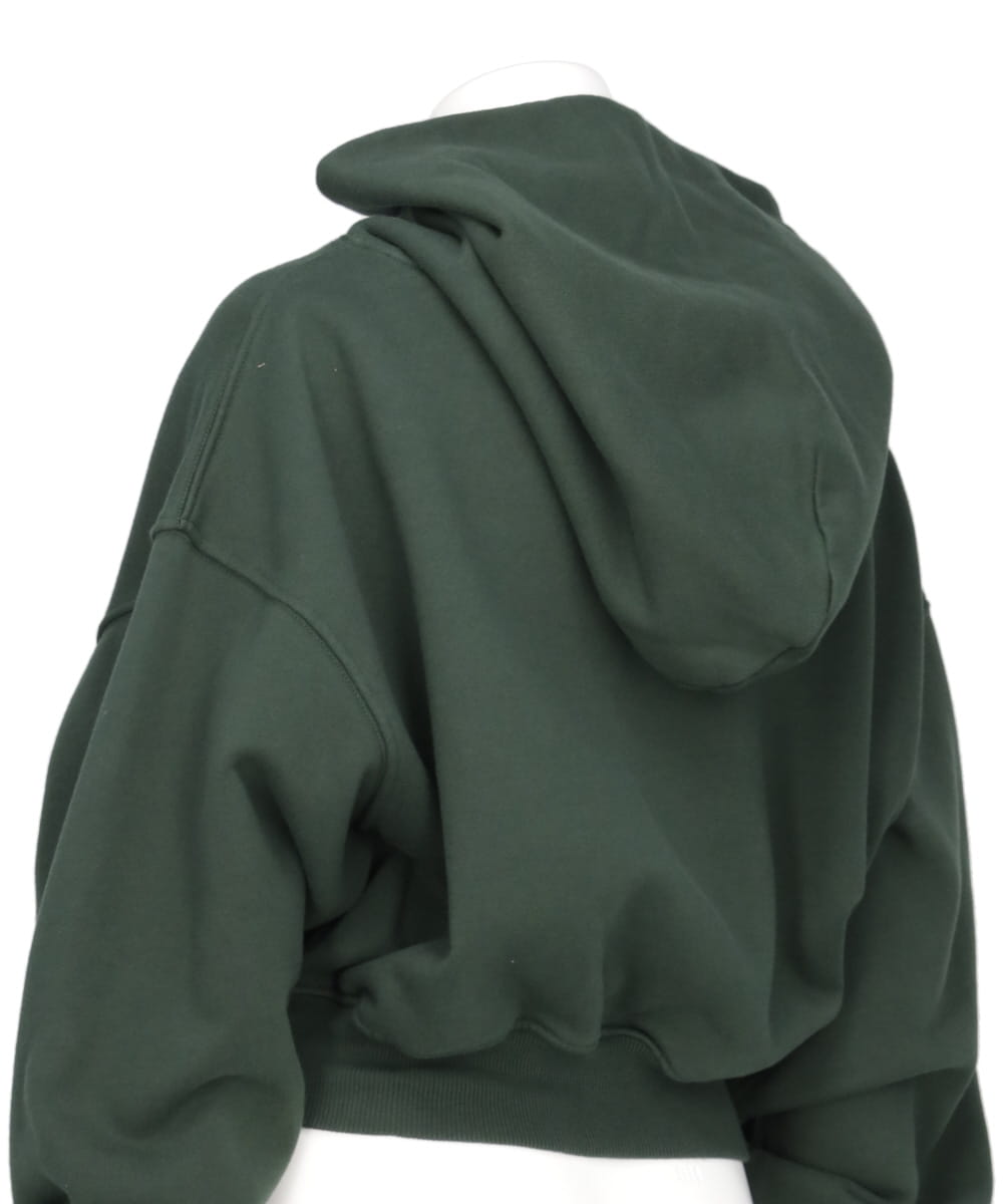 CROPPED PULLOVER HOODIE