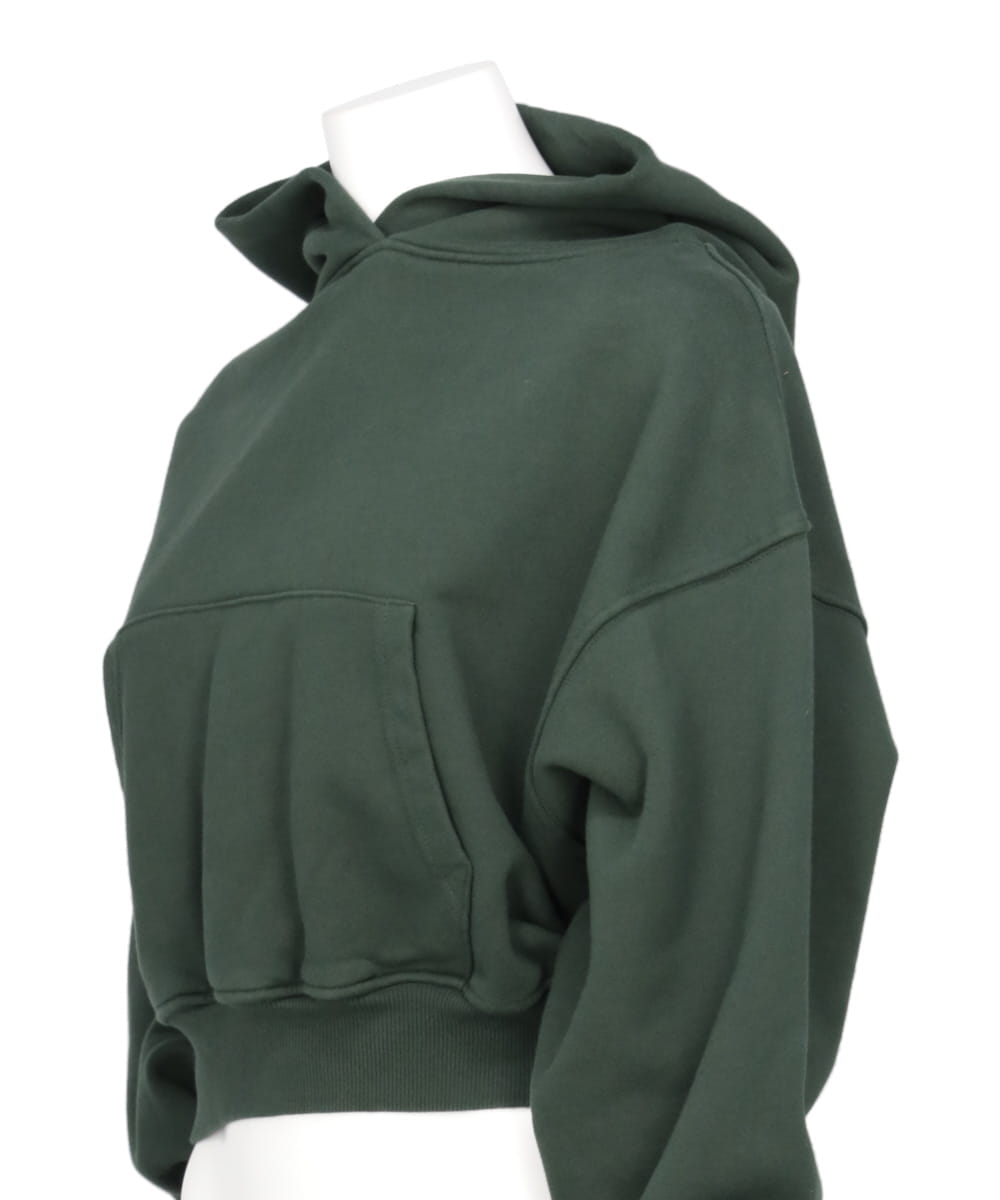 CROPPED PULLOVER HOODIE
