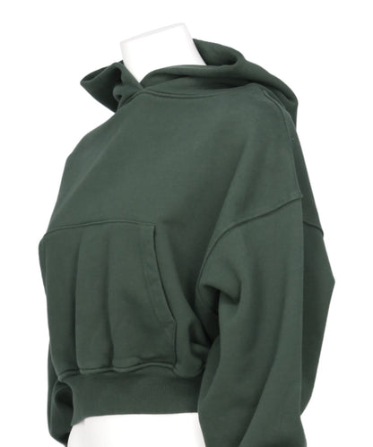 CROPPED PULLOVER HOODIE