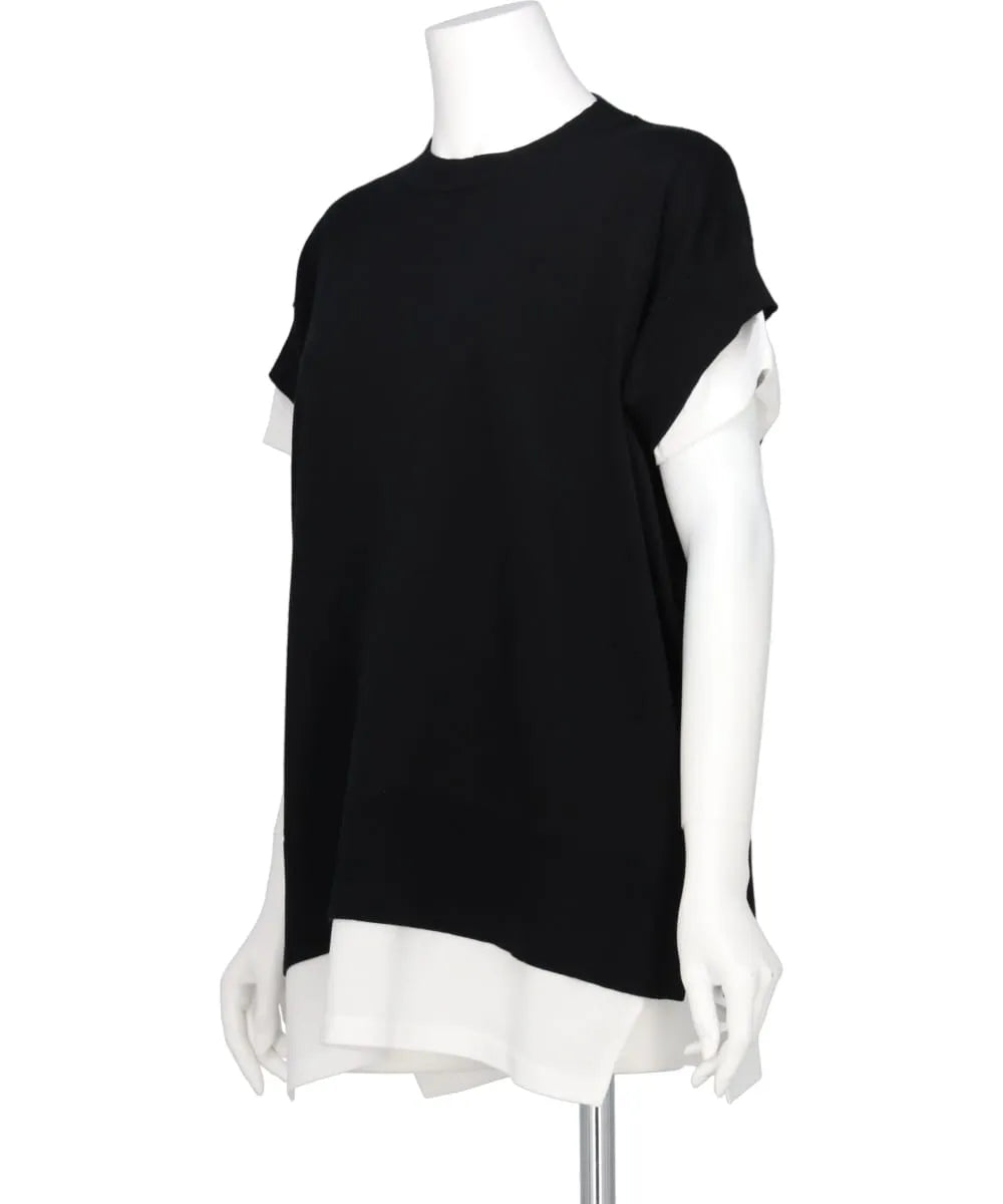 COOL POTTER KNIT LAYERED PULLOVER