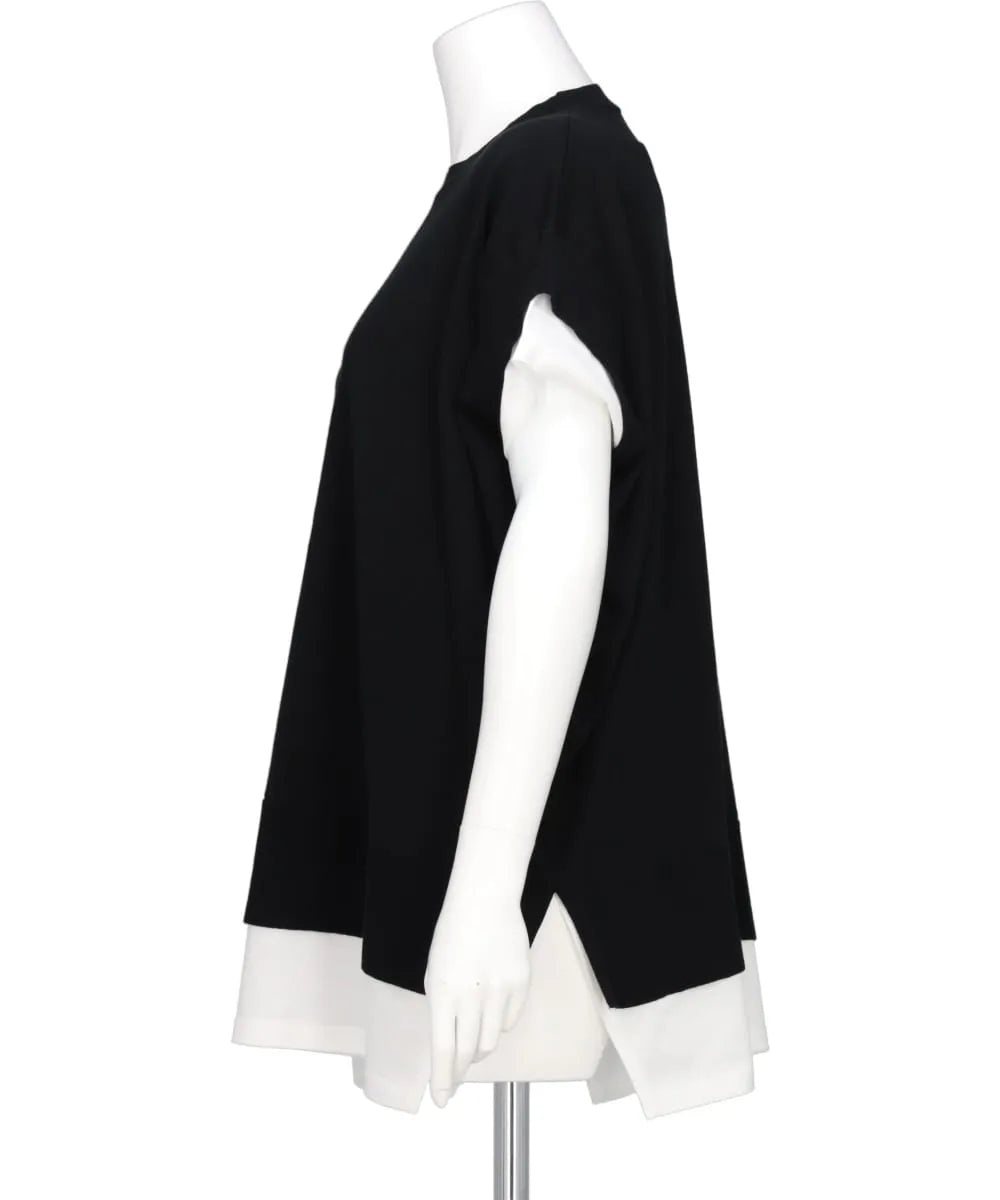 COOL POTTER KNIT LAYERED PULLOVER