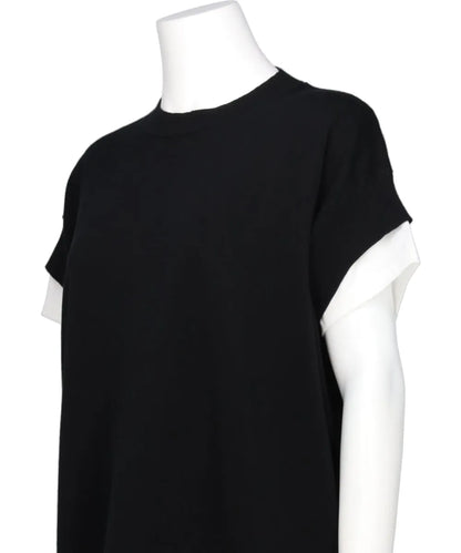 COOL POTTER KNIT LAYERED PULLOVER