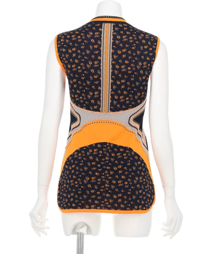 トップス MameKurogouchi Micro Floral Jacquard Top Micro Floral Jacquard Top - white - Mame Kurogouchi