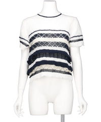 ODAKHA(オダカ) 2026SS CRAZY SHORT KNIT BASQUE OH26SS-KN11