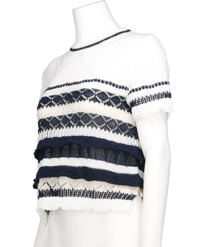 CRAZY SHORT KNIT BASQUE