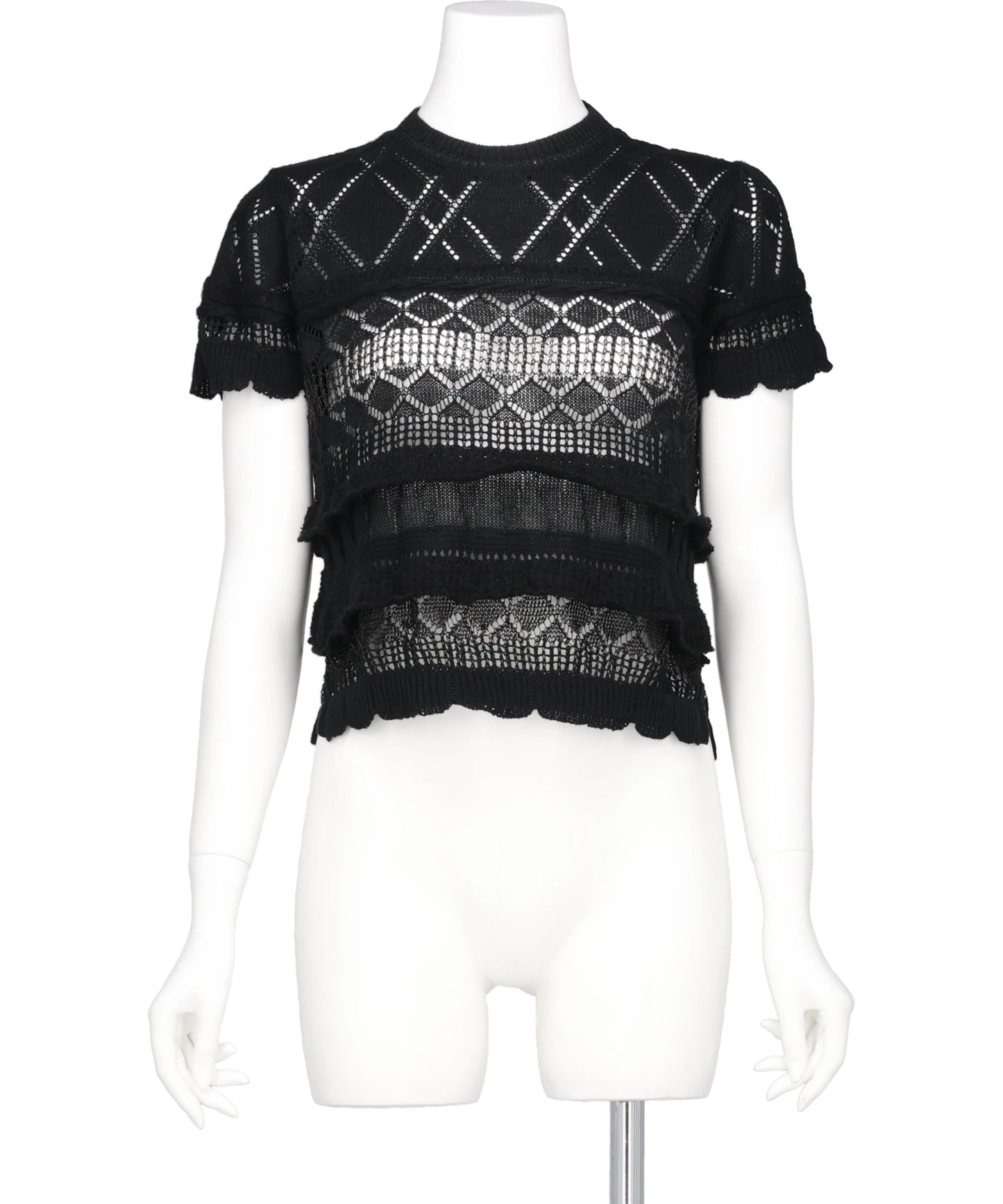 ODAKHA(オダカ) 2026SS CRAZY SHORT KNIT BASQUE OH26SS-KN11