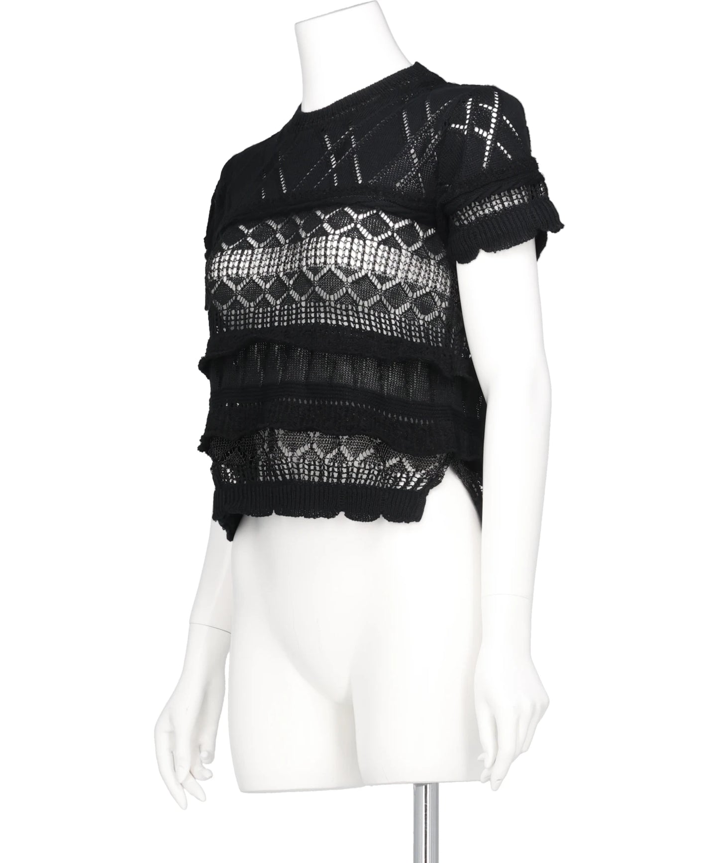 CRAZY SHORT KNIT BASQUE