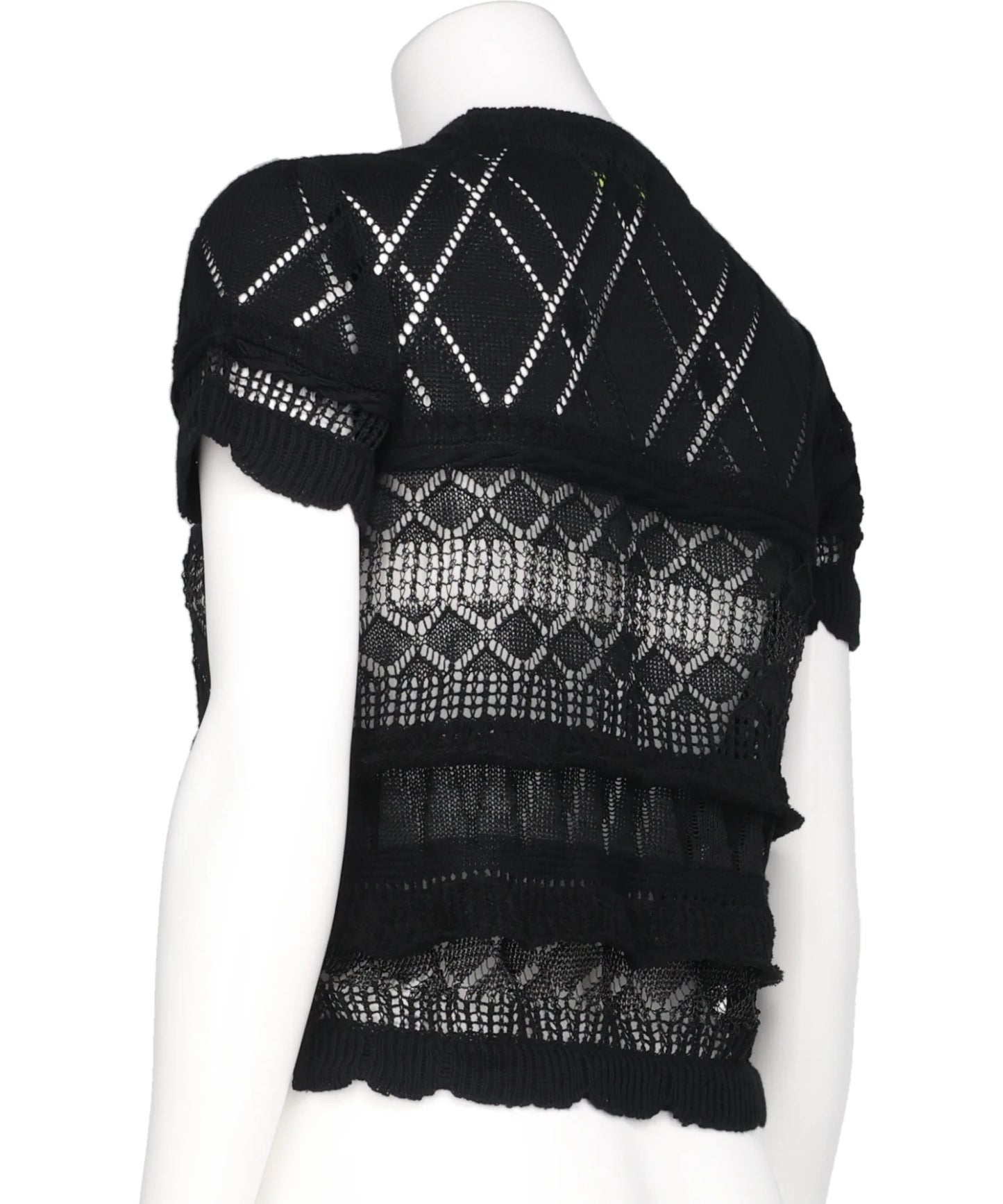 CRAZY SHORT KNIT BASQUE