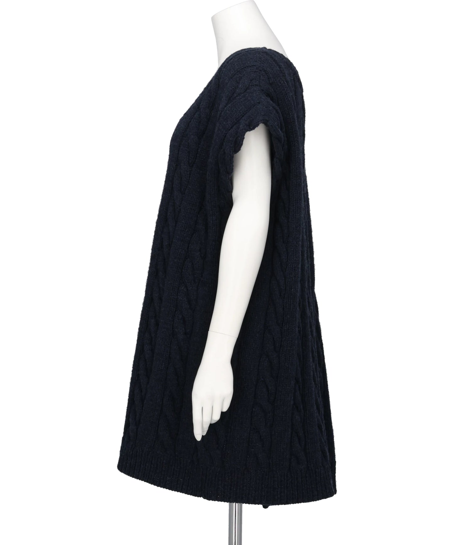 PS26AW-006-2 DISTRESSED KNIT VEST