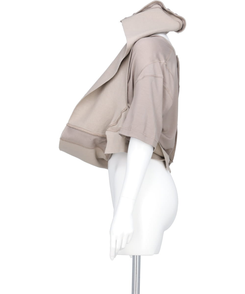 トップス mukcyen deformed hooded t-shirt mukcyen(ムッシャン) DEFORMED HOODED T-SHIRT – MIDWEST ONLINE