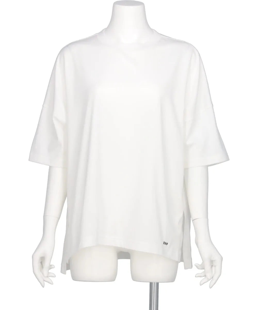 SUPIMA JERSEY SLIT BIG T-SHIRT